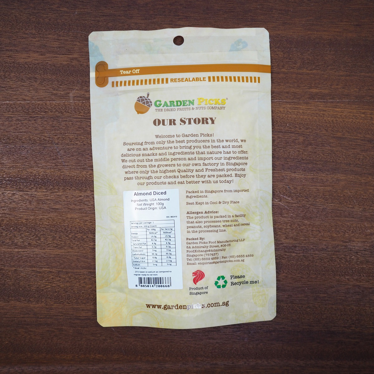 Almond ( Diced ) - Image 3