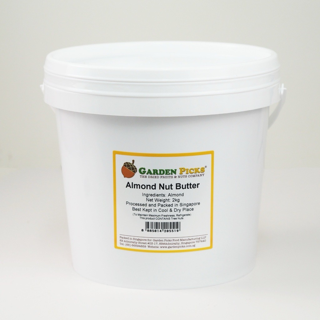 Almond Nut Butter (2Kg) Coarse (Singapore Manufactured)