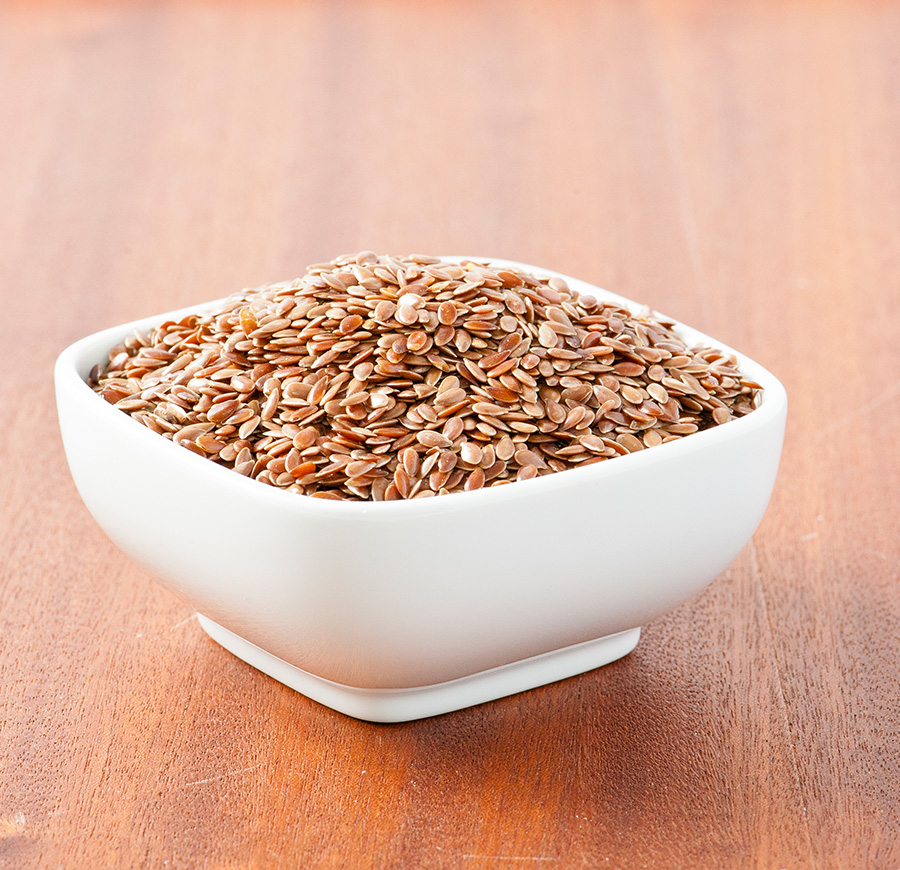 Raw Flaxseeds ( Brown )