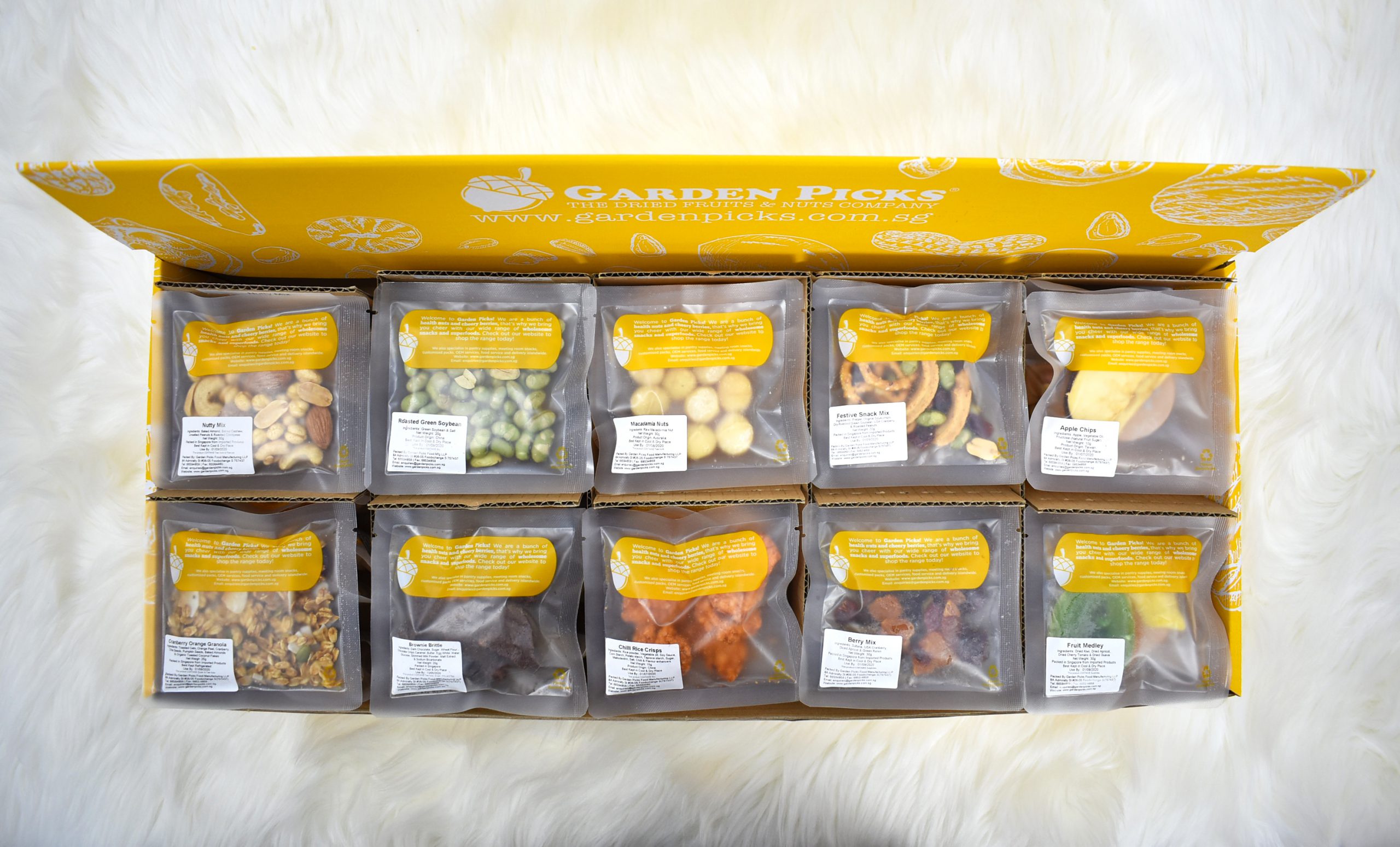 Yellow Box (Festivity Snack Box) - Image 3
