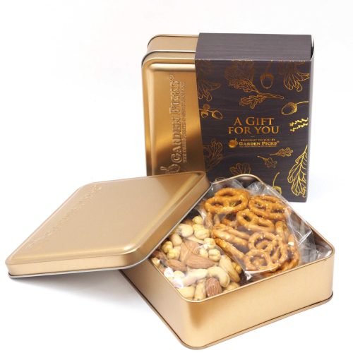 Square Tin (Knotty Nutty Gift Tin)