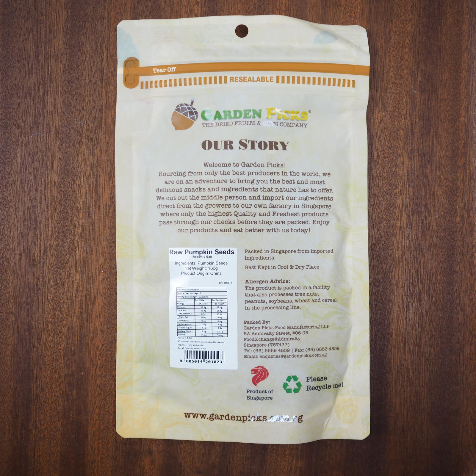 Pumpkin Seeds (Raw & Ready-To-Eat) - Image 3