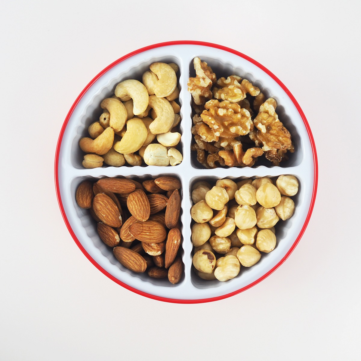 Platter Red (Nutty Platter - Four Sections) - Image 3